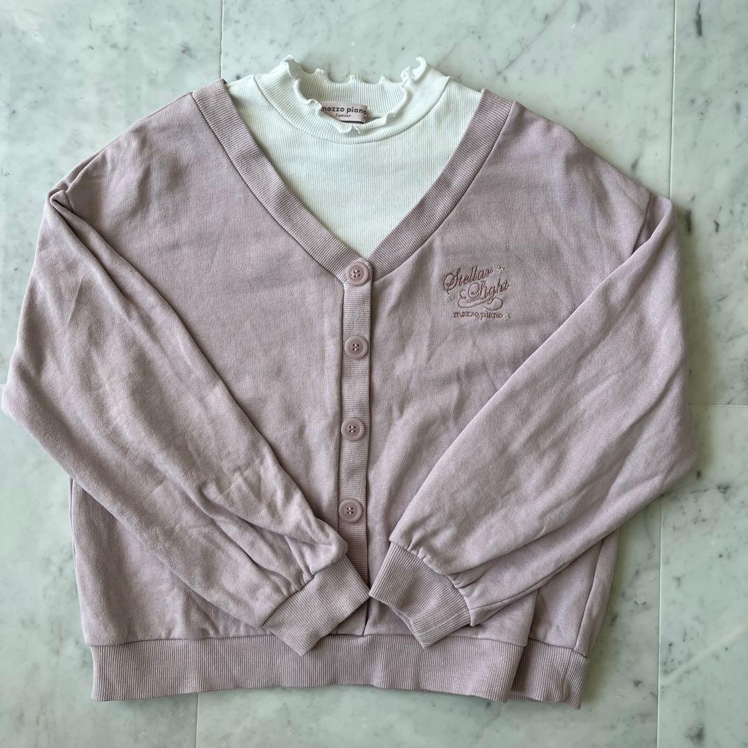 【まるりる】ナルミヤメゾピアノジュニア　ポンポネット　M L150 160