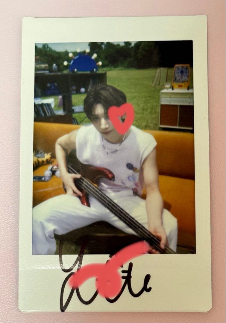 【貴重】NEXZ ユウ 直筆サイン入りチェキ Ride the Vibe