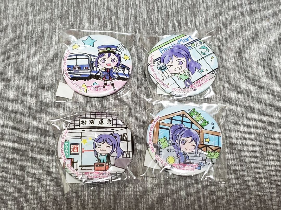 ラブライブ！サンシャイン!! まちあるき缶バッジ 62個