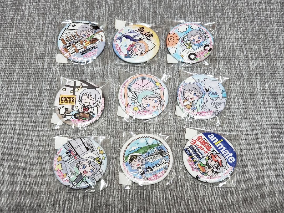 ラブライブ！サンシャイン!! まちあるき缶バッジ 62個