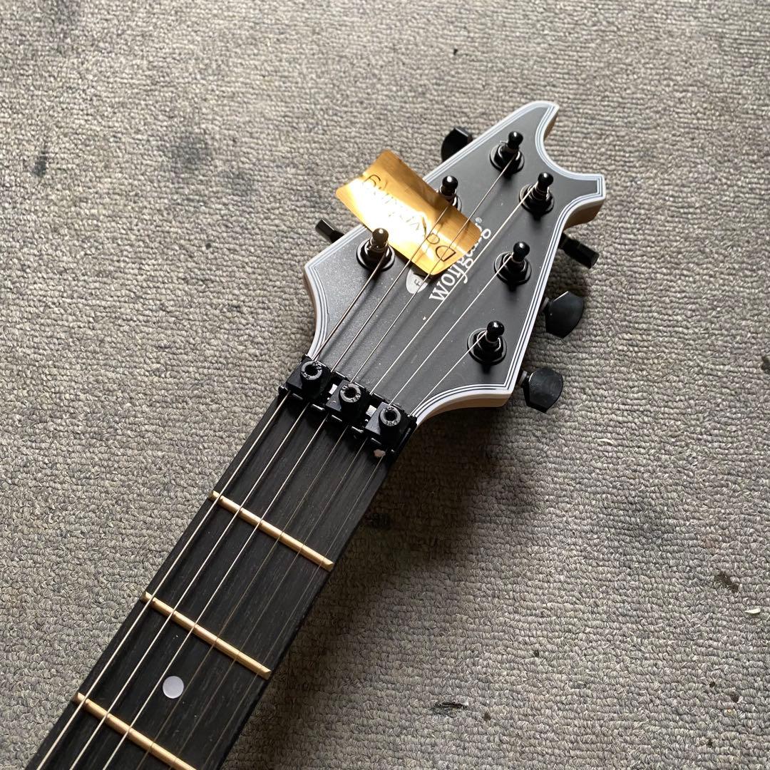 Jrウルフギャングタイプ ブラック 高品質コンポーネントギター
