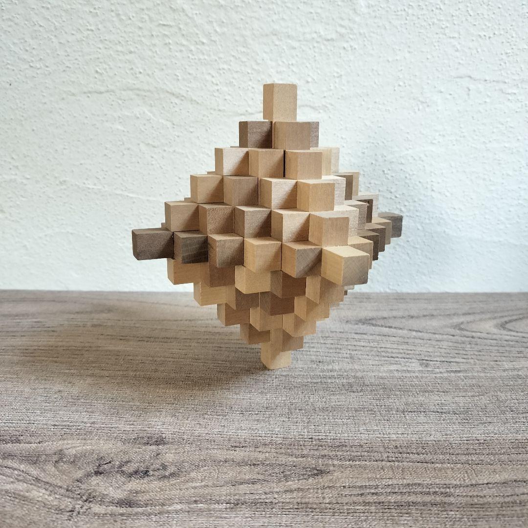 美品✨山中組木工房 『51本組木』山中成夫 組木細工