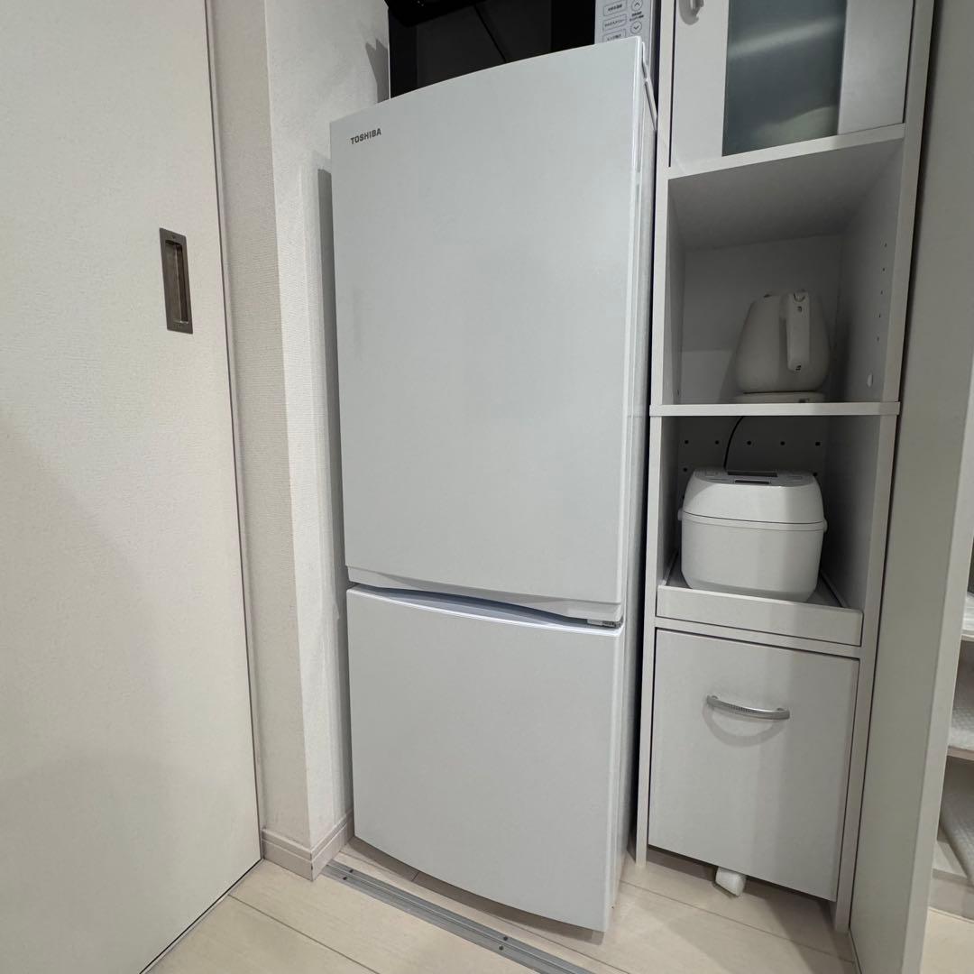【木】冷蔵庫 東芝 GR-W15BS 153L 2025年製 1人暮らし