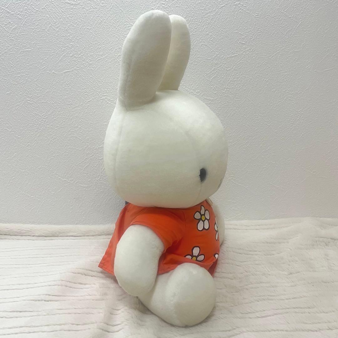 【希少】ミッフィー　セキグチ　レトロ　ぬいぐるみ　miffy レア　花柄