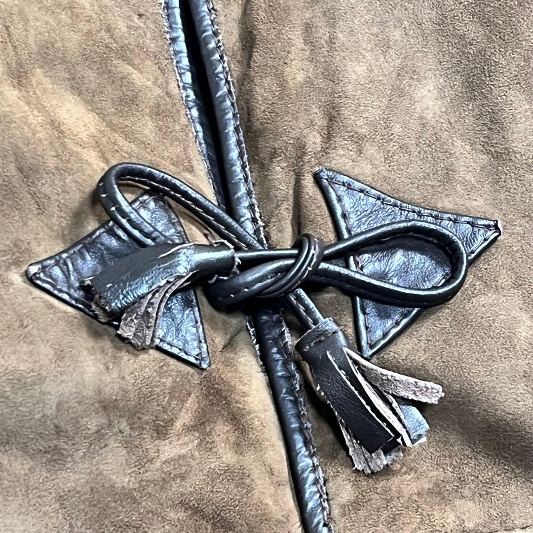 リアルムートン カウボーイマント 本革 毛皮 THE LEATHER RANCH