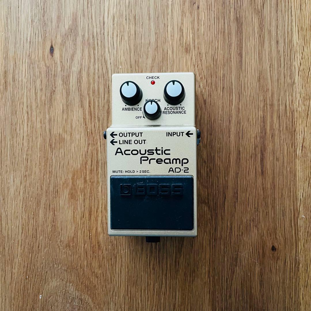 BOSS AD-2 アコースティックプリアンプ