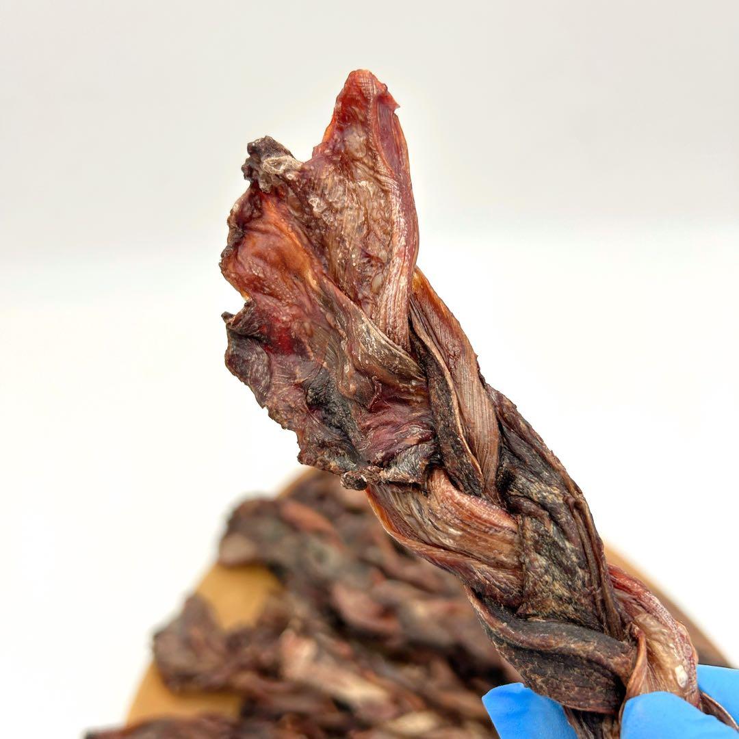 デカビタ大好き　【北海道産】無添加エゾ鹿気管ジャーキー 115g Ｐ