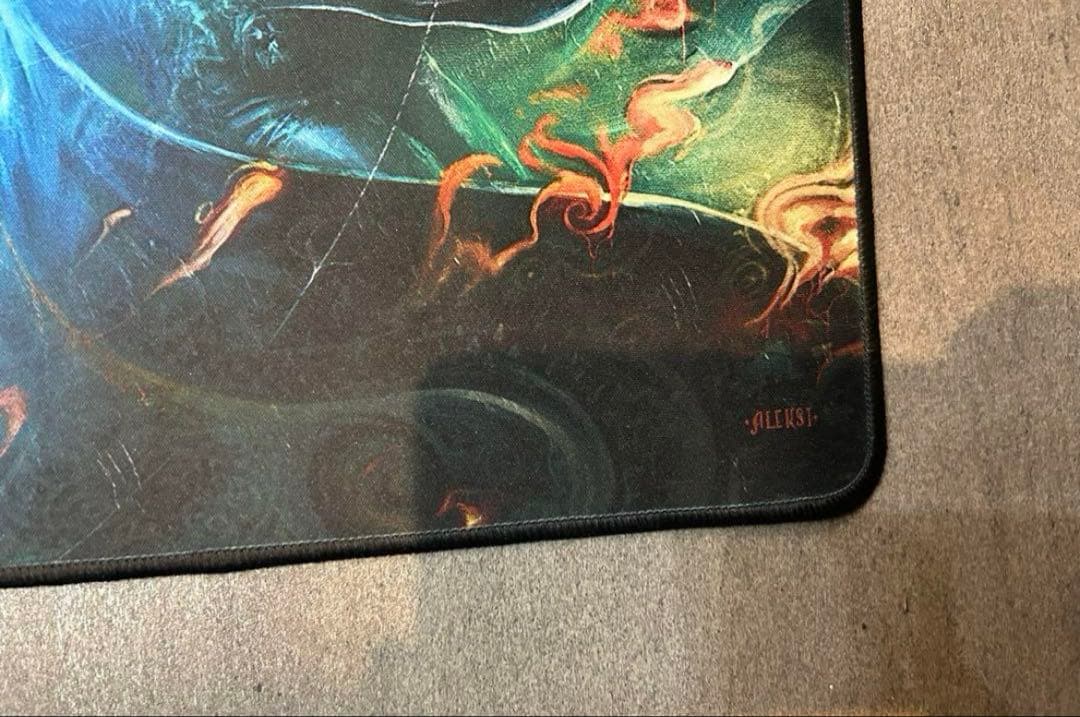 MTG ウルトラプロ 数量限定 ジェイス プレイマット ブックプロモ ステッチ版