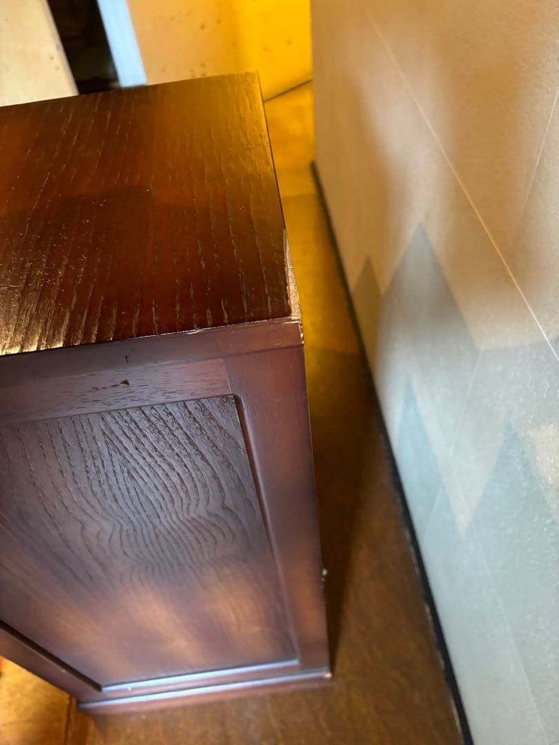 【引越しの為最終値下げ】アジアン 家具 木製収納キャビネット 和モダン