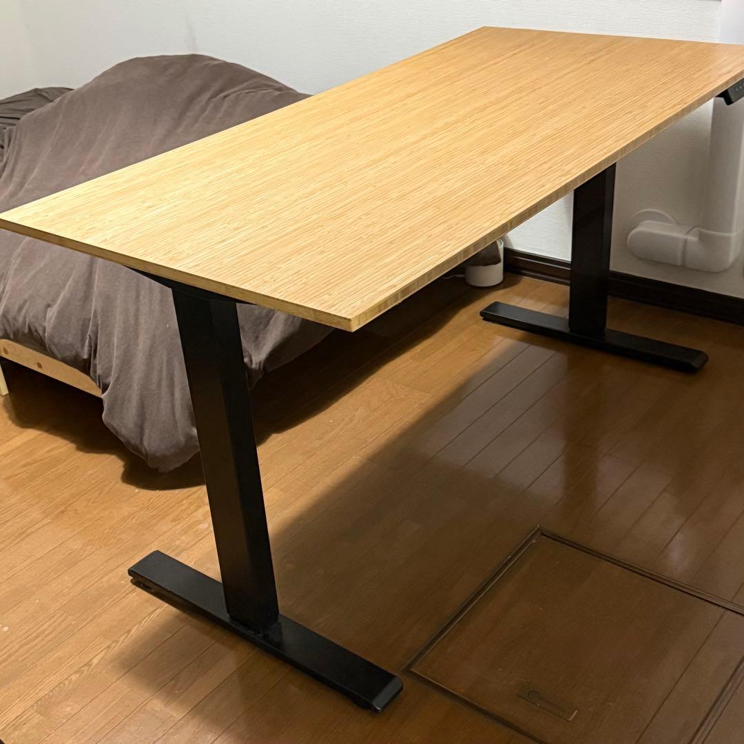 FlexiSpot EF1 | 140x70cm | 電動昇降 | 天然竹天板