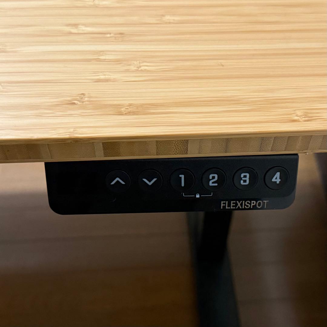 FlexiSpot EF1 | 140x70cm | 電動昇降 | 天然竹天板