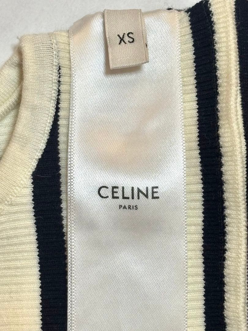 美品　CELINE ブラトップ　タンクトップ　XSサイズ