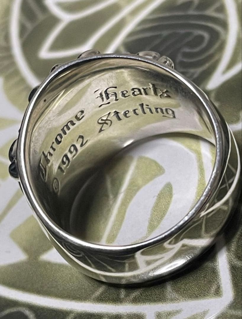 クロムハーツ　キーパー　リング　20号　スターリングシルバー925