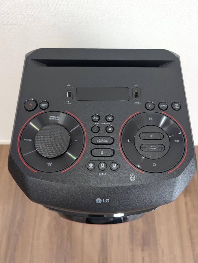 LG DJスタイルスピーカーシステム　XBOOM ON9
