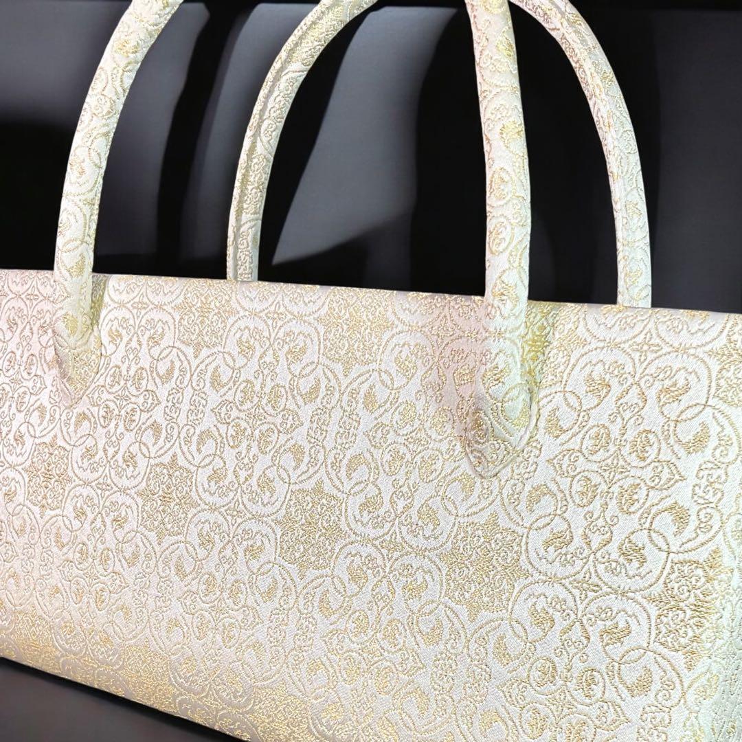 京都発　錦匠　龍村 フォーマル　利休 バック　葡萄唐草文錦⭐️【日本製】【新品】⭐️