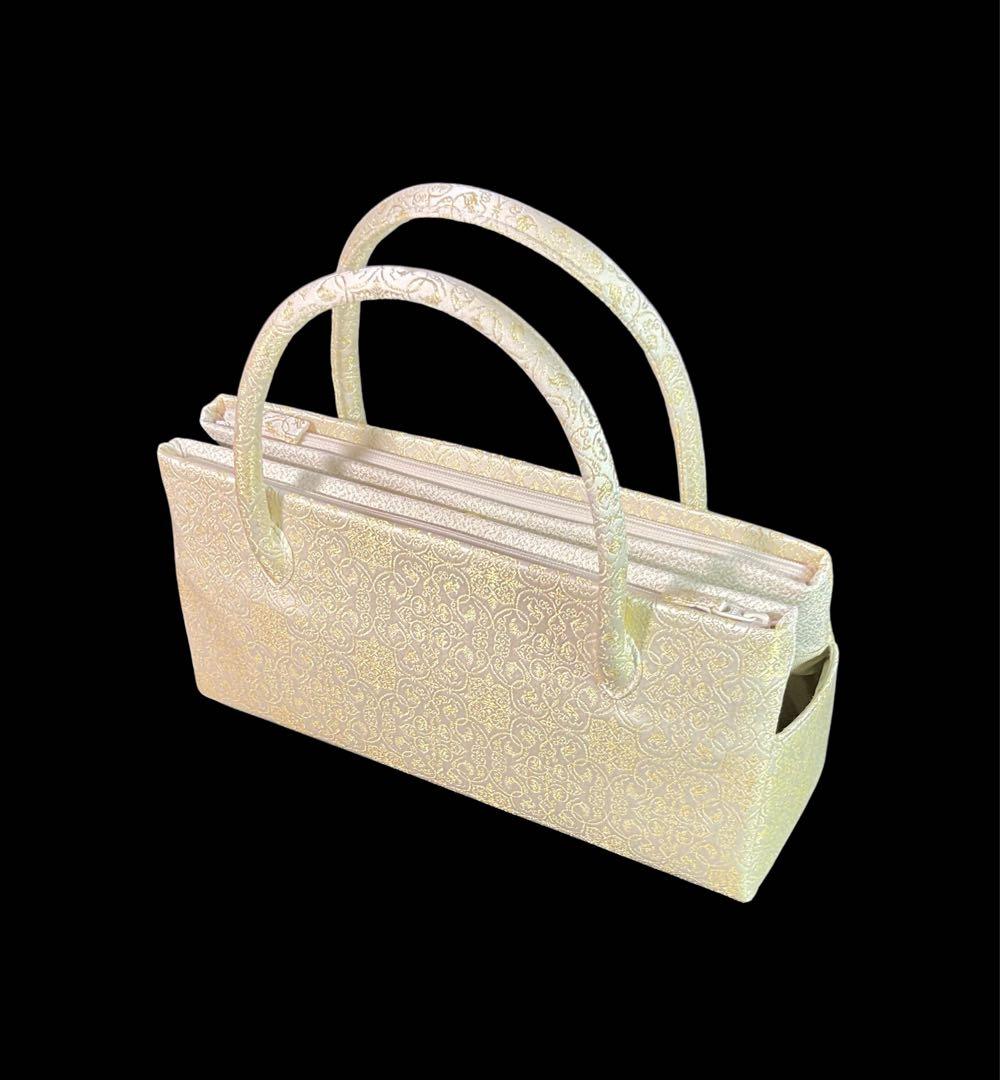 京都発　錦匠　龍村 フォーマル　利休 バック　葡萄唐草文錦⭐️【日本製】【新品】⭐️