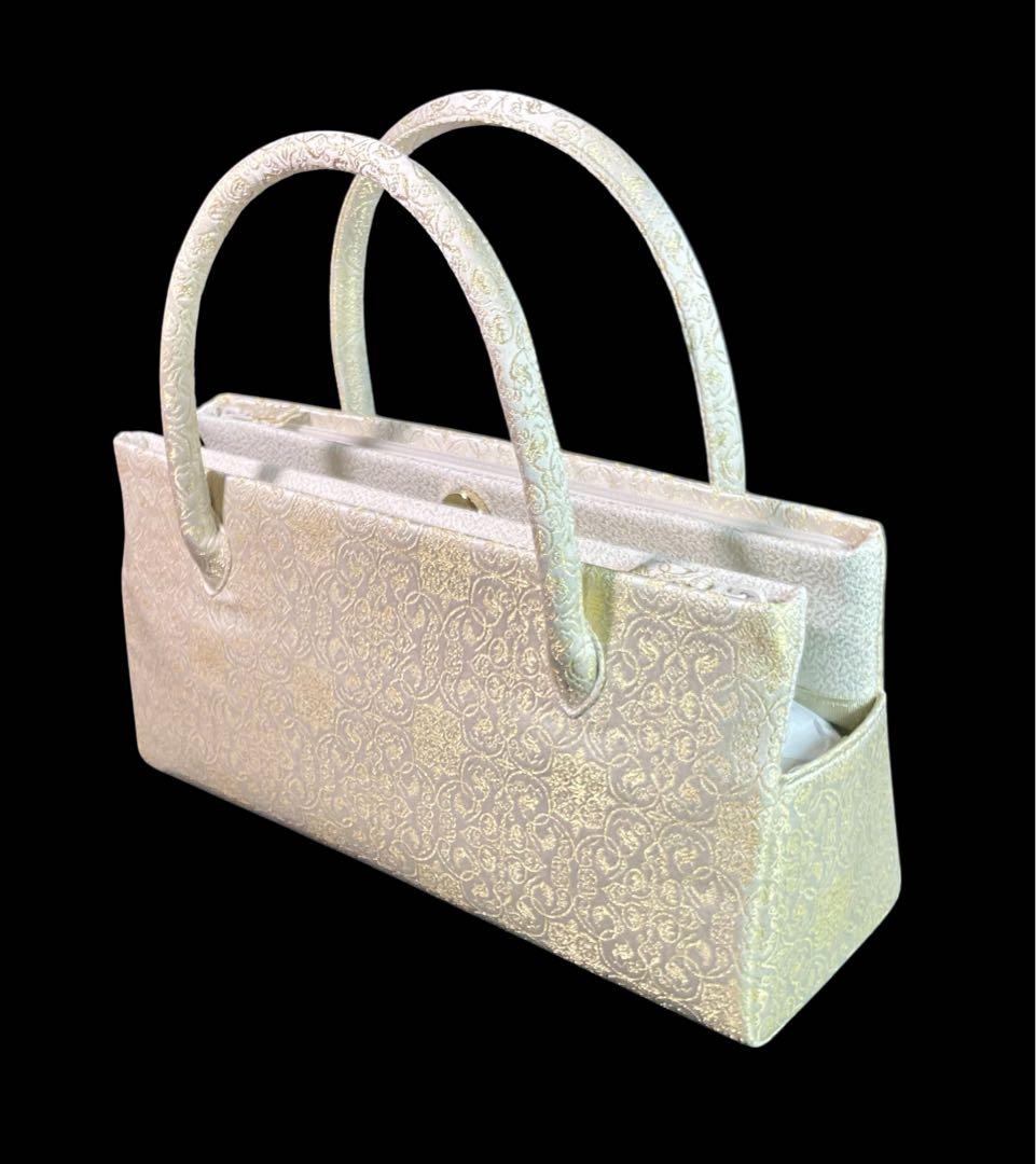 京都発　錦匠　龍村 フォーマル　利休 バック　葡萄唐草文錦⭐️【日本製】【新品】⭐️