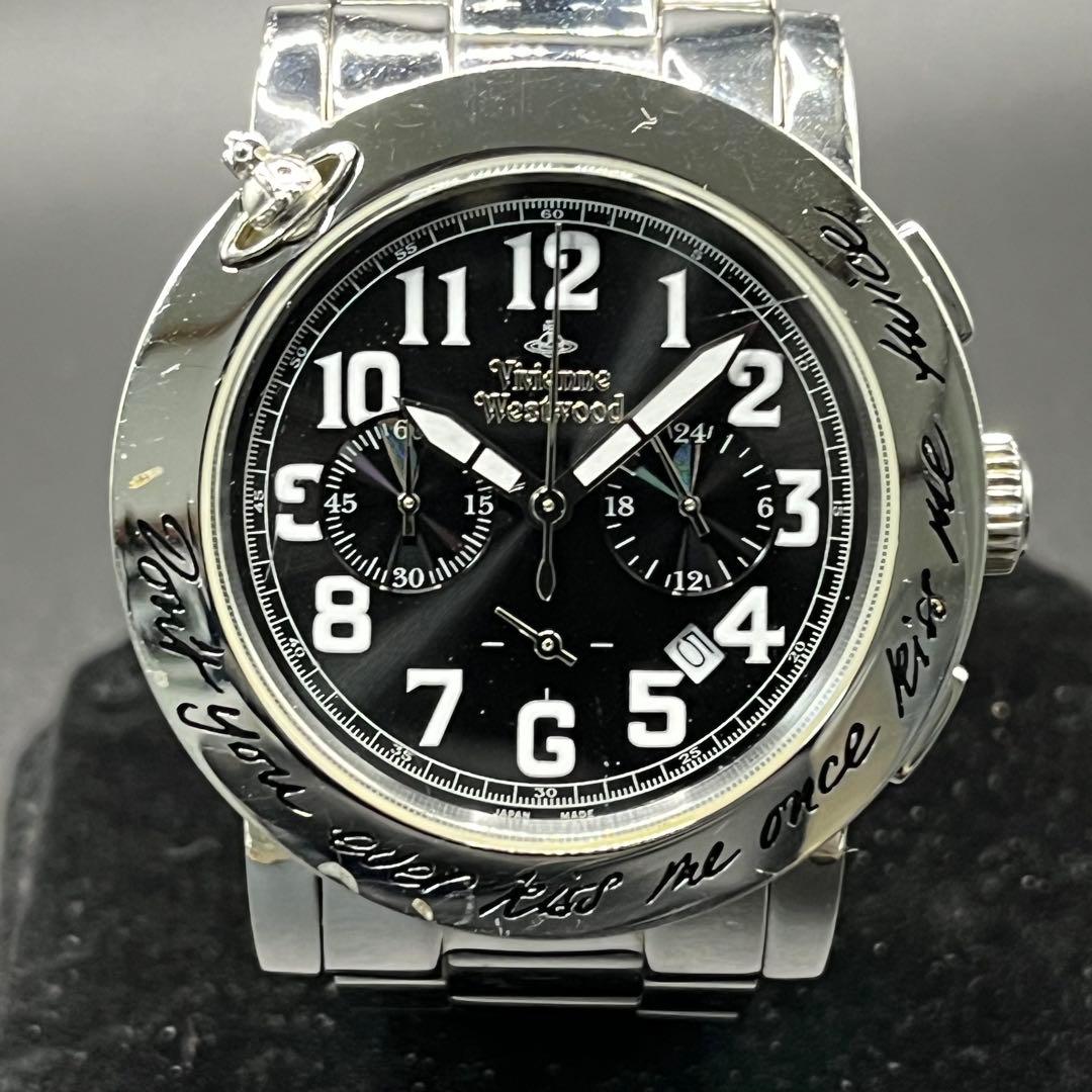 電池交換済 Vivienne Westwood クロノグラフ メンズ 腕時計