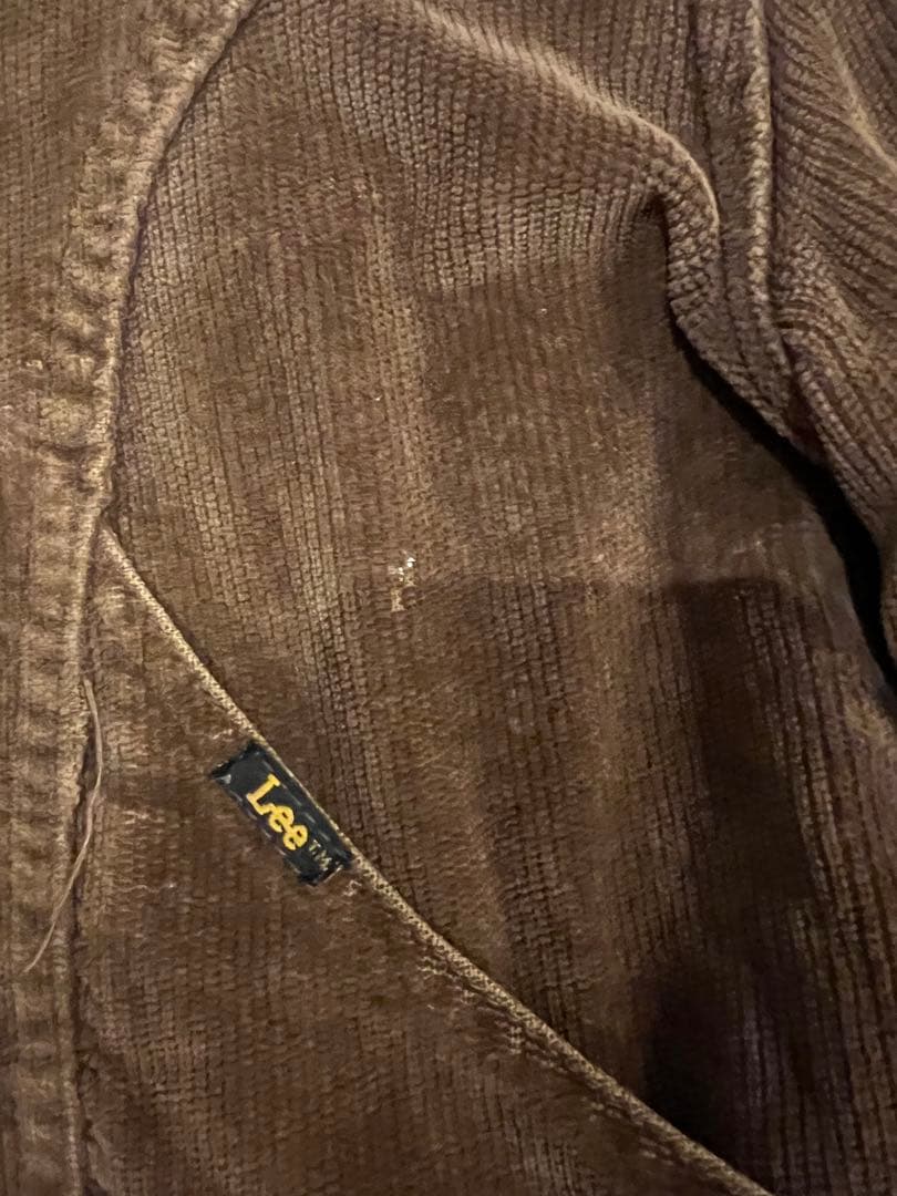 70s Lee ブラウン コーデュロイジャケット
