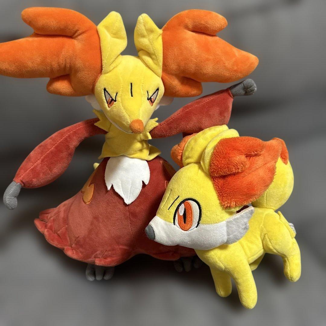 【フォッコ＆マフォクシー】ポケモンセンター限定ぬいぐるみ