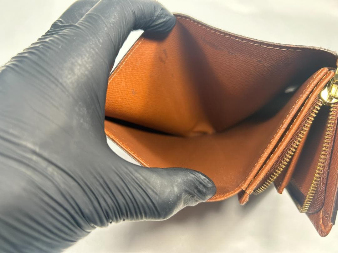 ルイヴィトン M61730 モノグラム ポルトモネビエ トレゾール 財布 AB