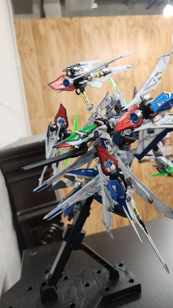 MGエクリプスガンダム　マニューバストライカー装備　完全塗装品