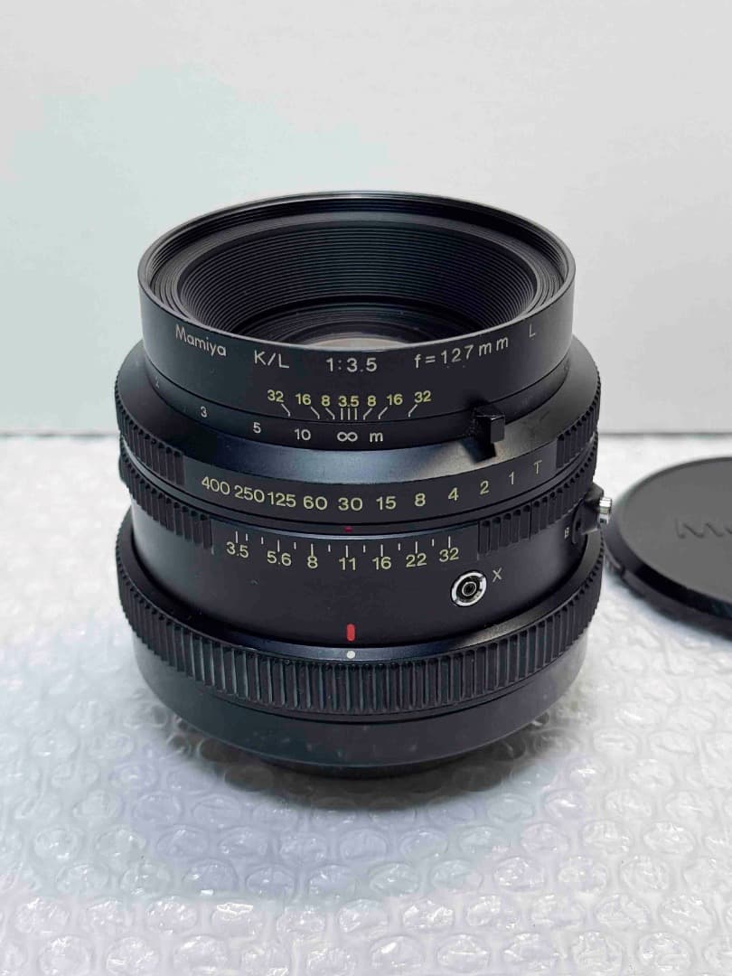 マミヤ K/L 127mm f3.5 後玉クモリあり ジャンク RB67