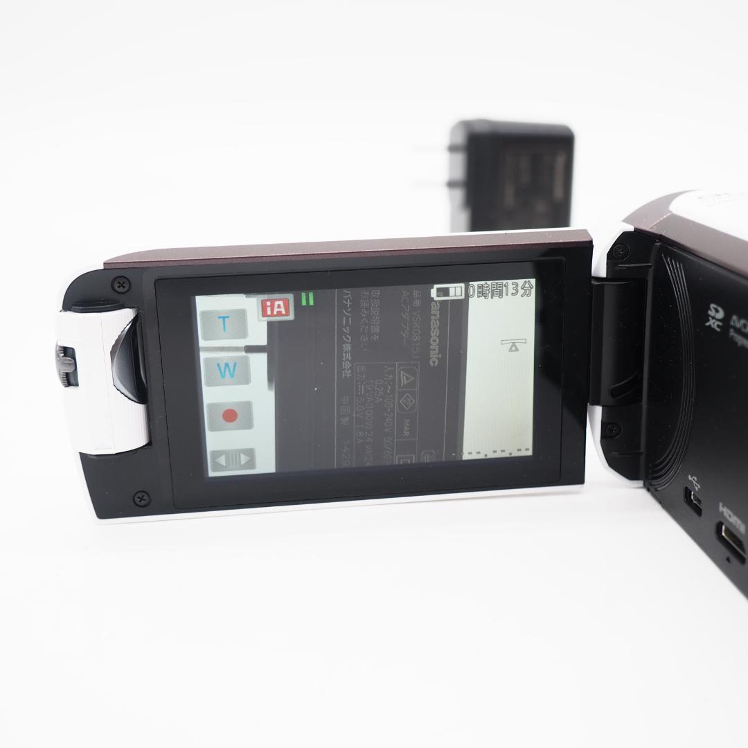 panasonic HDビデオカメラ ホワイト HC-W570M-W