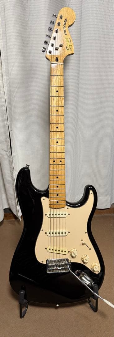 Squier fender STRATOCASTER ラージヘッドネック交換