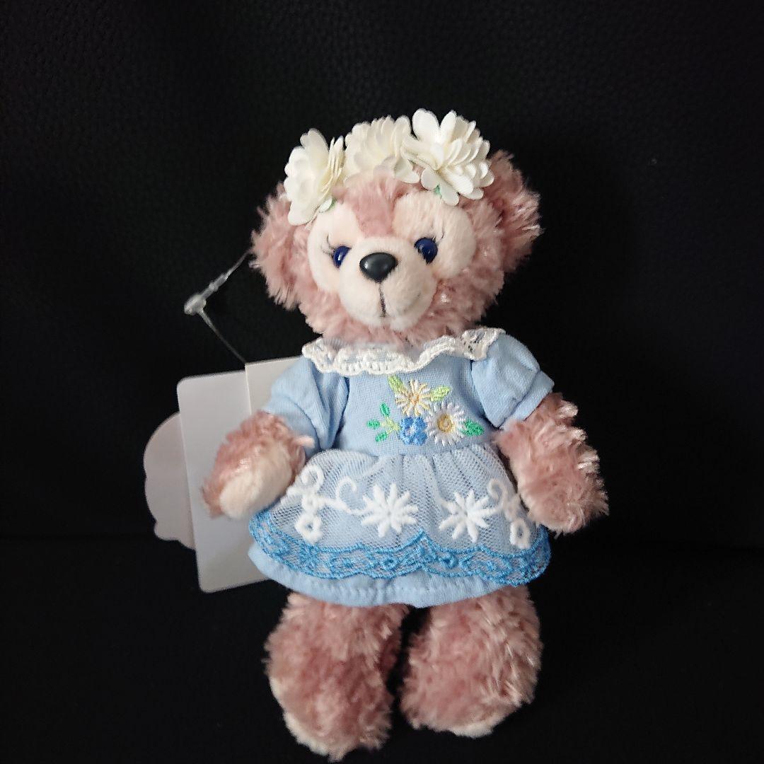 新品タグ付 ダッフィー&フレンズ スプリングインブルーム ぬいぐるみバッジセット