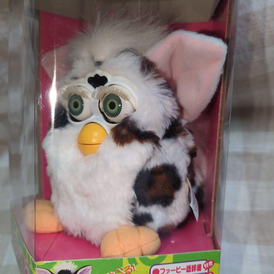 レトロファービー　初代　日本語版　緑目　レパード　豹　ぶち　丸いしっぽ