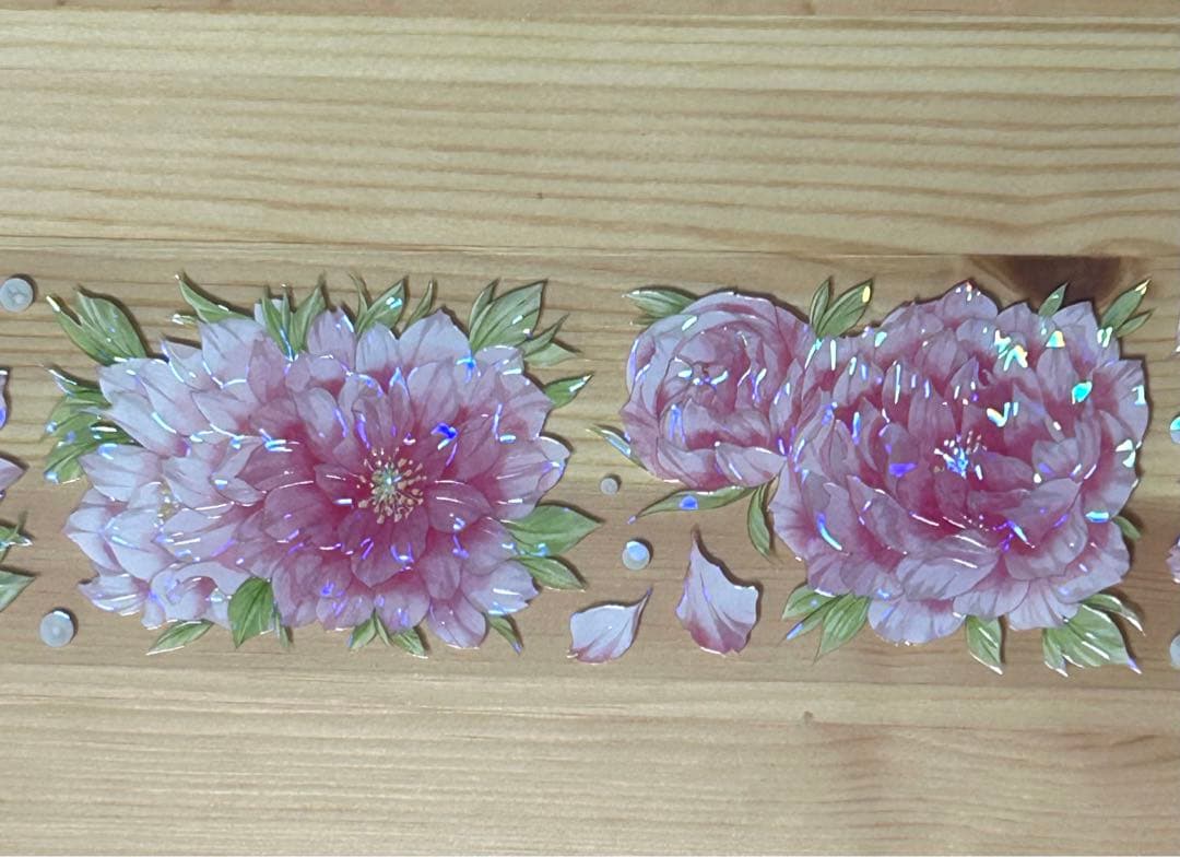 晩櫻花雨 海外マステ 切り売り