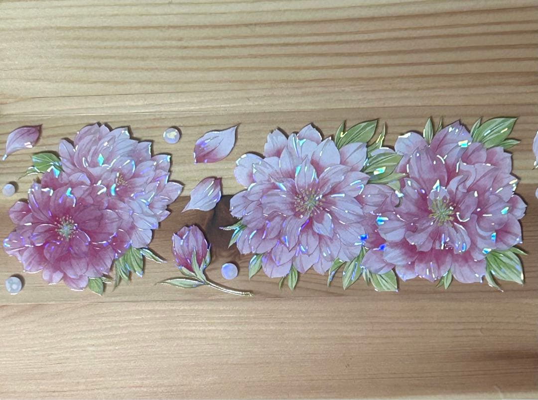 晩櫻花雨 海外マステ 切り売り