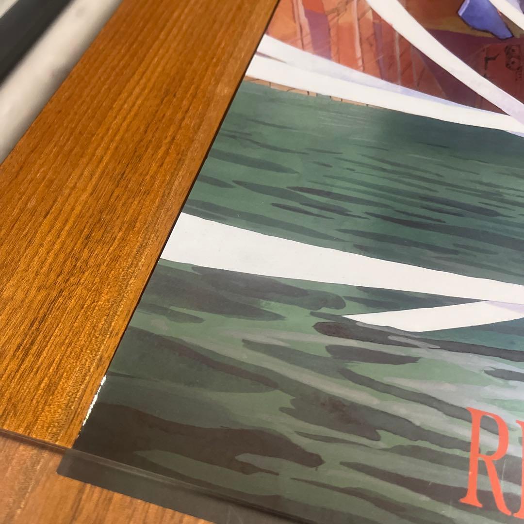 【激レア】エヴァンゲリオン　当時物ポスター　メタリック　綾波レイ　零号機　B2