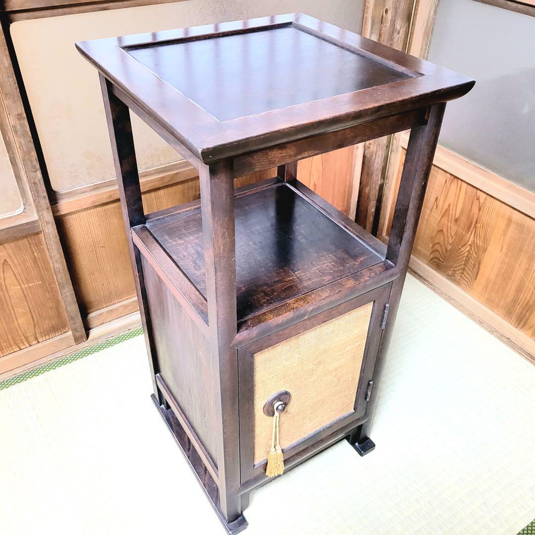 松本民芸家具 ミズメザクラ A型電話台