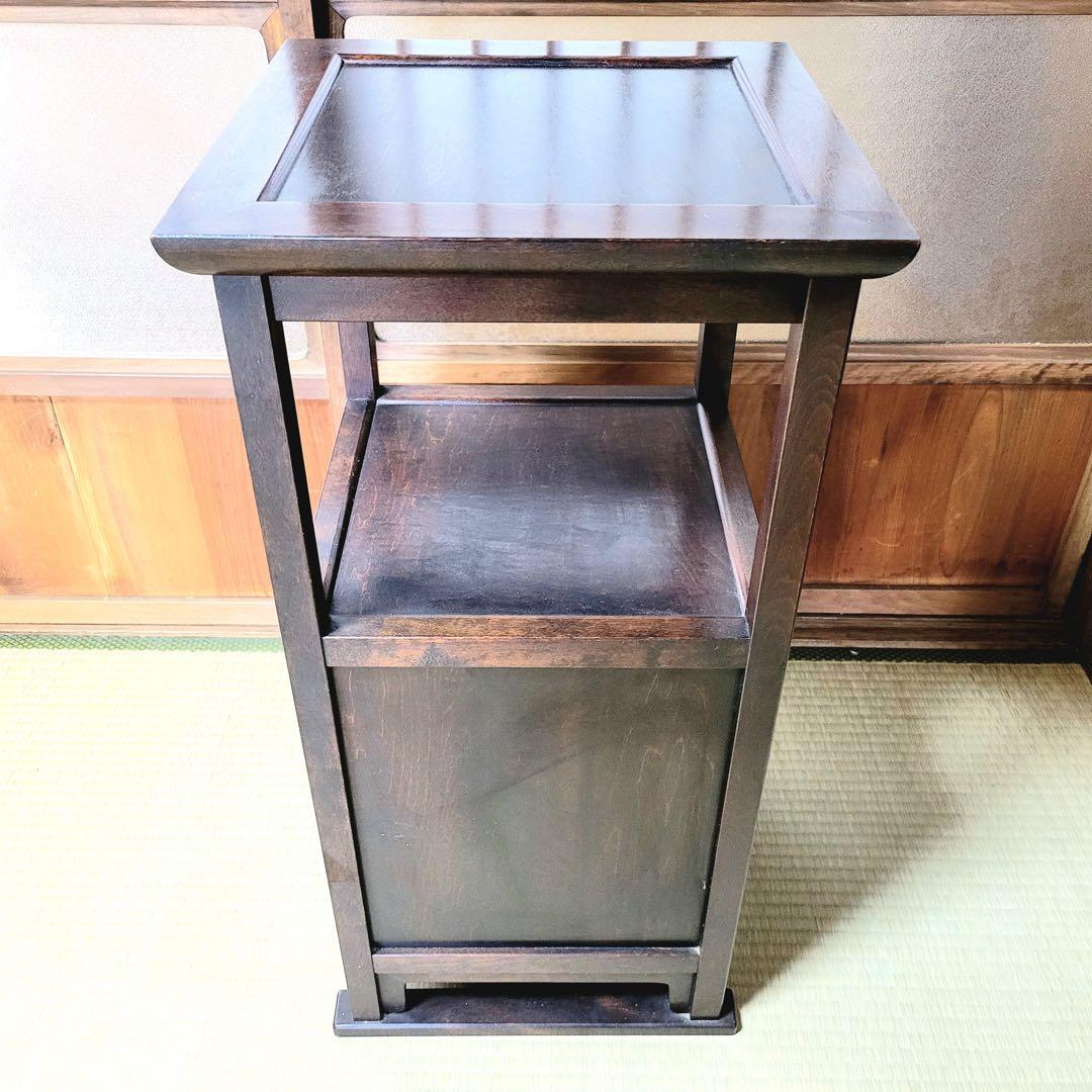 松本民芸家具 ミズメザクラ A型電話台