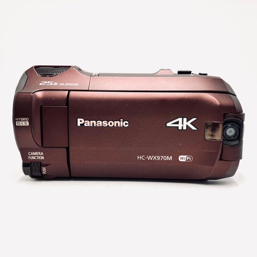 4K・Wi-Fi対応♪ Panasonic HC-WX970M ブラウン