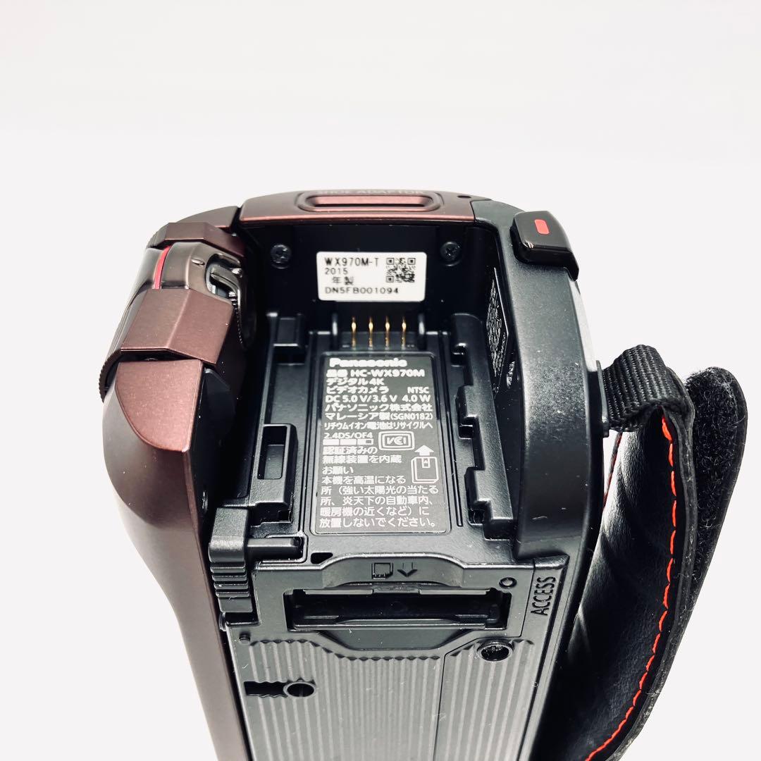 4K・Wi-Fi対応♪ Panasonic HC-WX970M ブラウン