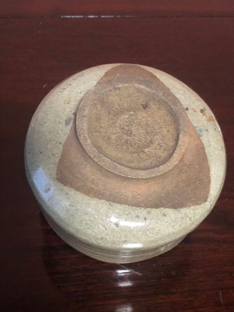 蔵にあった大振りの古い絵唐津茶碗