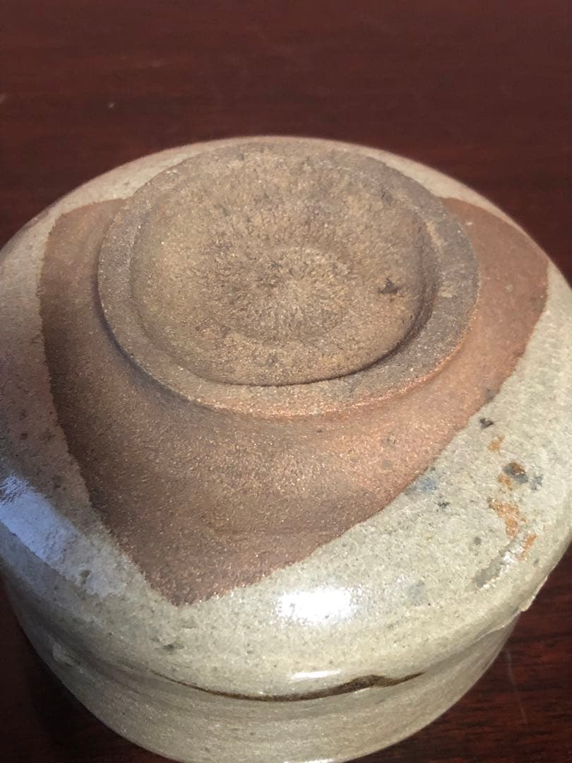 蔵にあった大振りの古い絵唐津茶碗