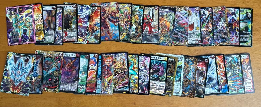 デュエルマスターズ完全引退品 vr,mas,srプロモ含む全100枚以上〜