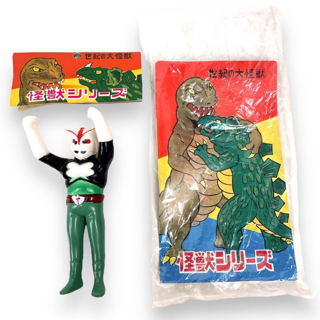 ヘッダー付き 無版権 パチ バロム1 ソフビ 超人バロム 世紀の大怪獣