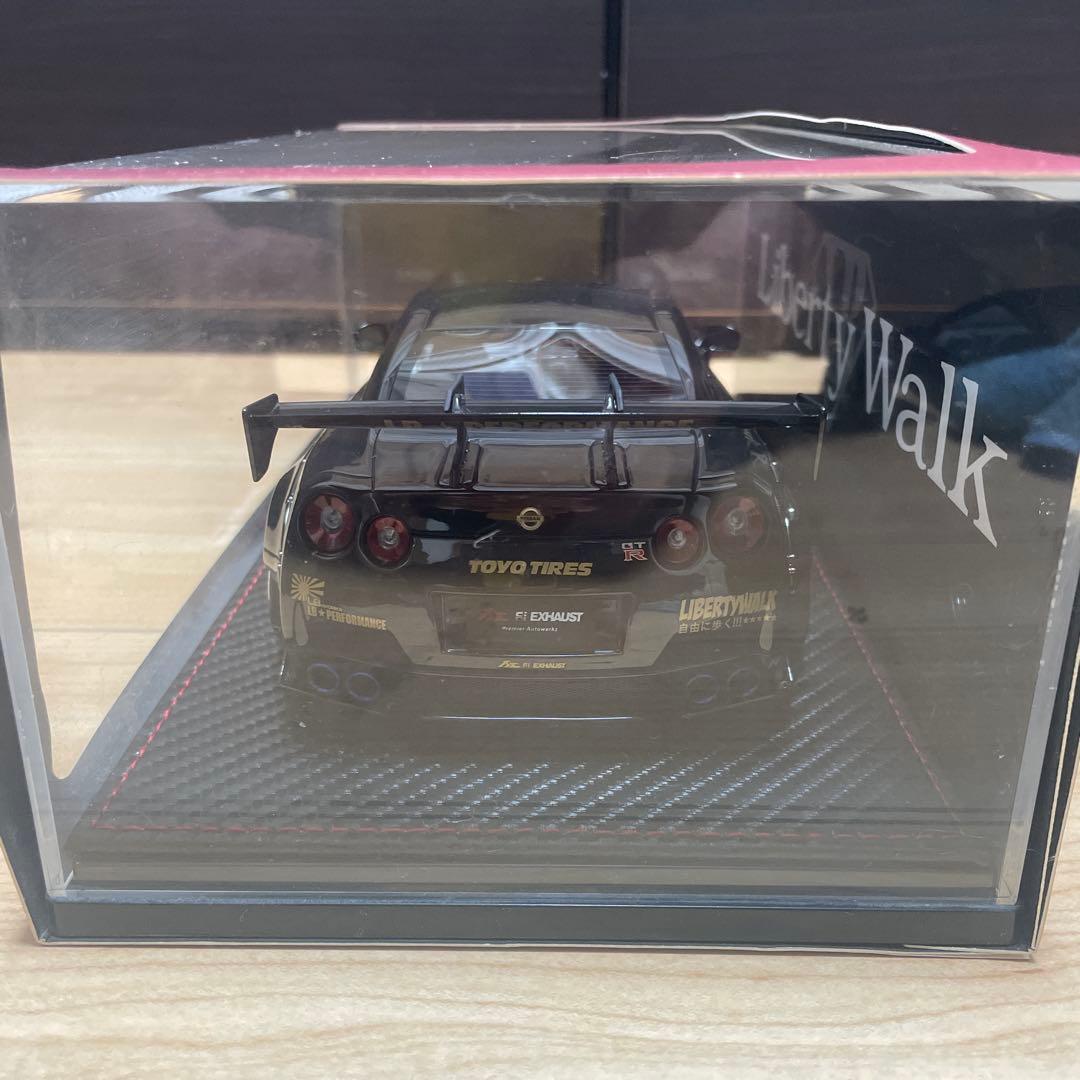 1/18LB-WORKSリバティーウォークGT-R(R35) Black