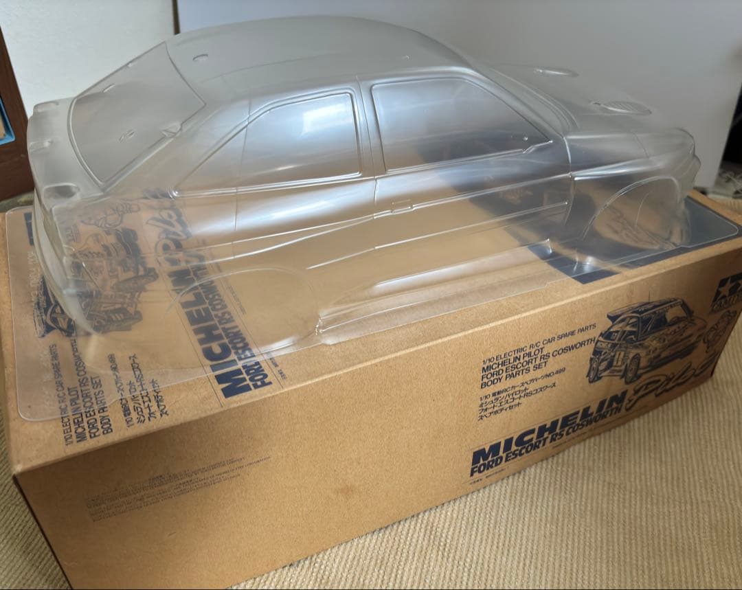タミヤ Ford Escort RS ミシュランパイロットボディ