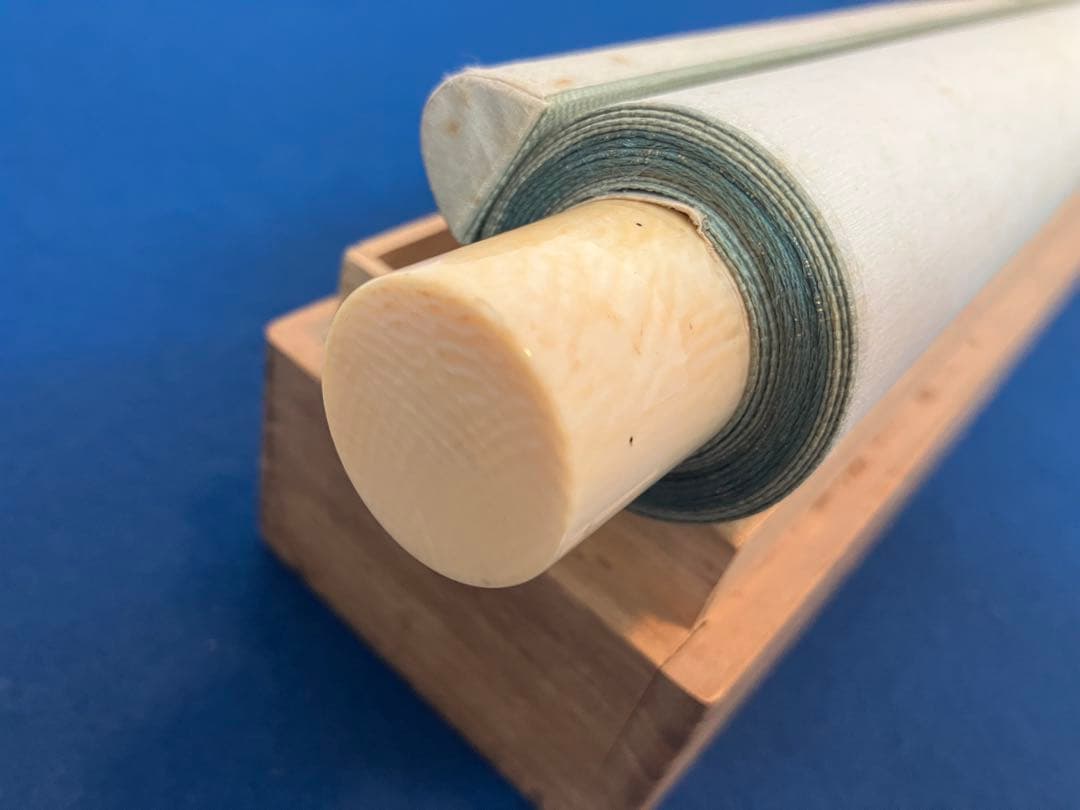 富岡鉄斎　絹本【扇面（描き分け）】掛軸