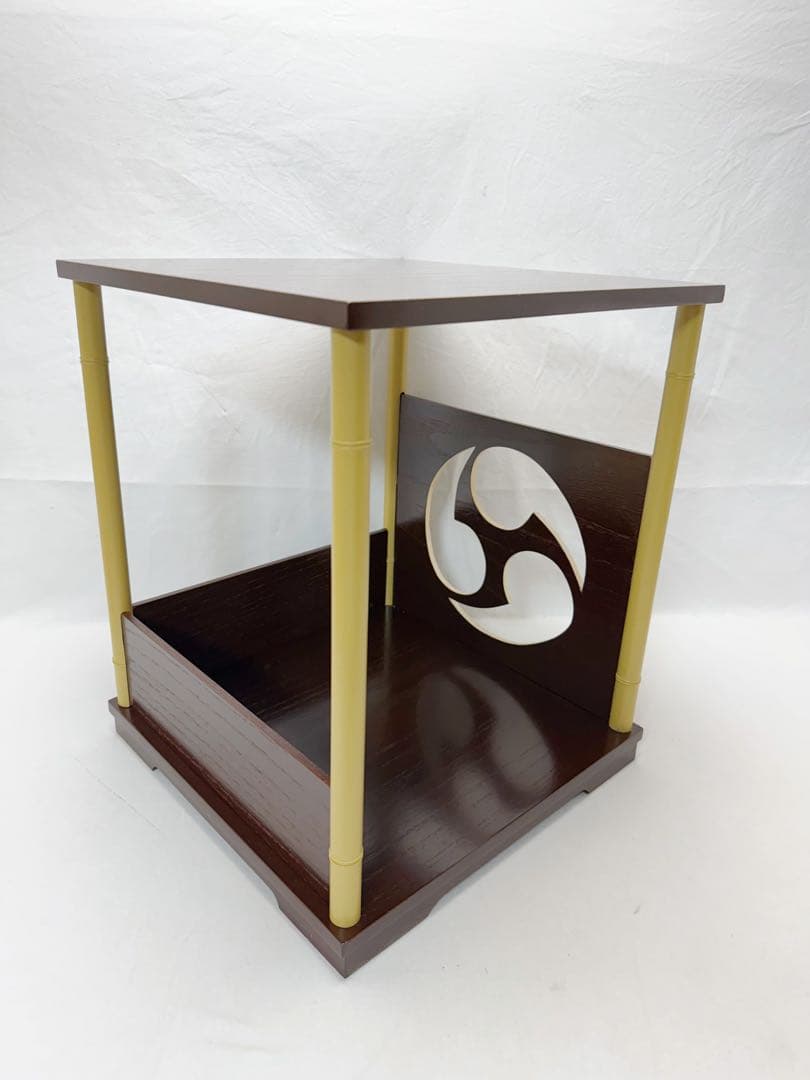 未使用 茶道具 小林幸斎作 巴棚 圓能斎好写 タナピタット付 元箱