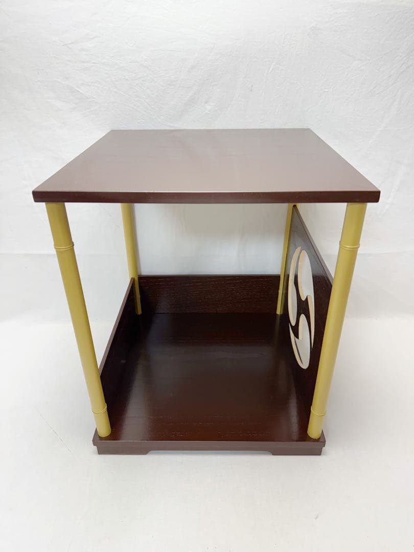 未使用 茶道具 小林幸斎作 巴棚 圓能斎好写 タナピタット付 元箱