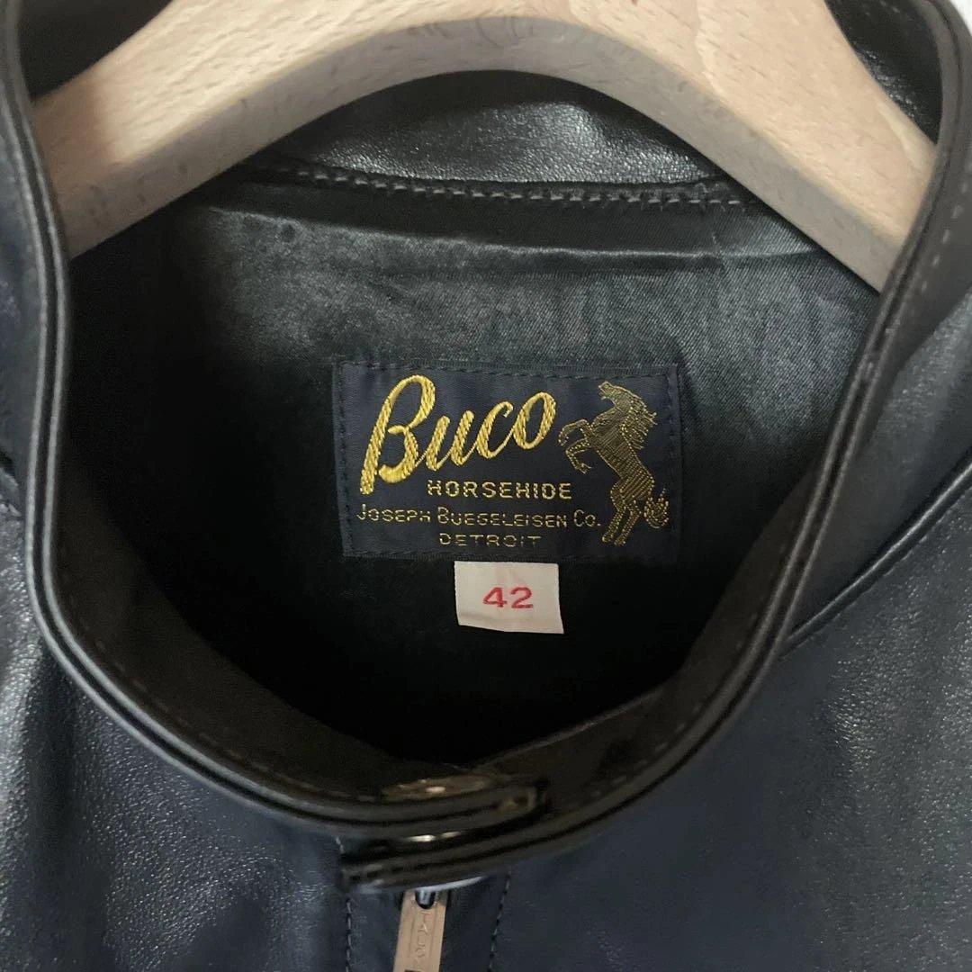 BUCO ブコ J-100シングルライダース ホースハイド 馬革 サイズ42