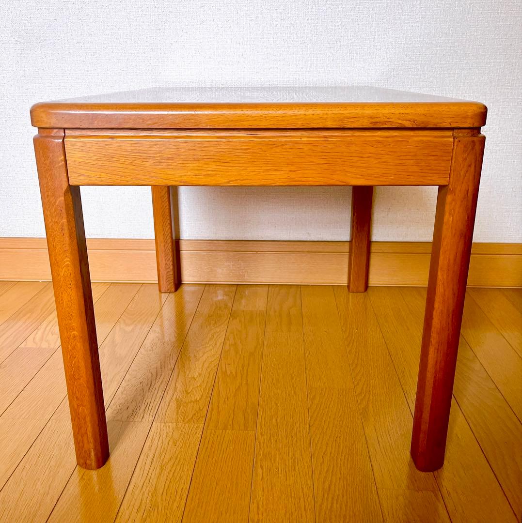 超希少 オールドカリモク サイドテーブル karimoku レトロ家具　②