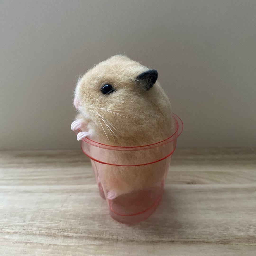 【羊毛フェルト】ハムスター★オーダー（うみ）